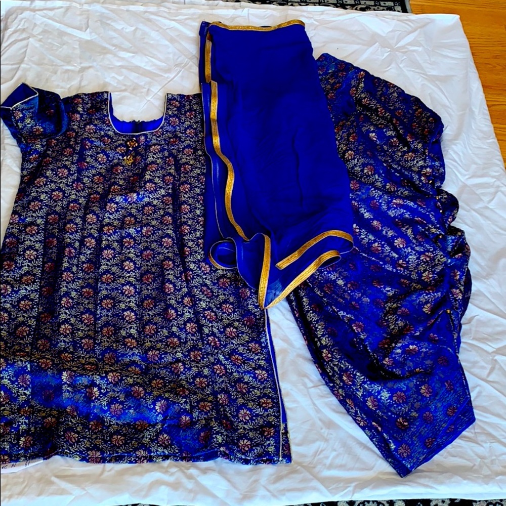 Kids patiala salwar kameez
